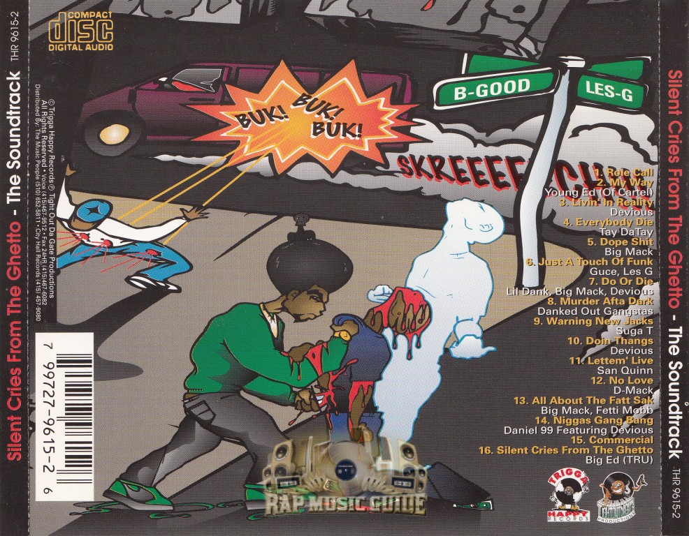 Silent Cries From The Ghetto The Soundtrack Cd Rap Music Guide 